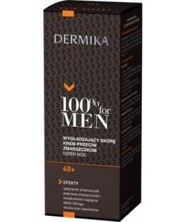 DERMIKA 100% FOR MEN -KREM 40+ WYGŁADZAJĄCY 50ML
