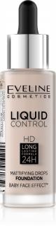 Eveline Liquid Control HD Podkład Nr 005 Ivory