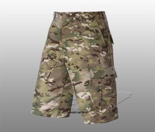 Krótkie spodnie wojskowe TEXAR BDU MC-CAMO 01-BDS-PA