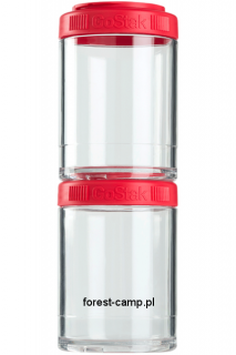 Pojemniki Blender Bottle GoStak 2-Pak 150ml Red