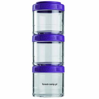 Pojemniki Blender Bottle GoStak 3-Pak 100ml purple