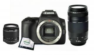 Canon EOS 250D + 18-55 IS STM + 75-300 DC III GRATISY W KOSZYKU / WYSYŁKA GRATIS / RATY 0% / TEL. 500 005 235