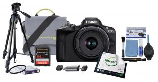 Canon EOS R50 + RF-S 18-45 IS STM - ZESTAW 2XL / WYSYŁKA GRATIS / RATY 0% / TEL. 500 005 235