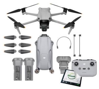 DJI Air 3 (DJI RC-N2) + Dodatkowy Akumulator / WYSYŁKA GRATIS / RATY 0% / TEL. 500 005 235