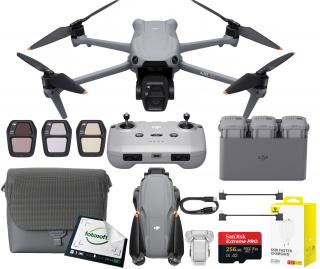 DJI Air 3S Fly More Combo RC-N3 + Ładowarka + Karta 256GB DYSTRYBUCJA PL / WYSYŁKA GRATIS / RATY 0% / LEASING /  TEL. 500 005 235