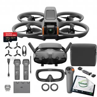 DJI AVATA 2 - Fly More Combo (3x Aku + Torba + Hub) + Karta 128GB + Czytnik DYSTRYBUCJA PL / WYSYŁKA GRATIS / RATY 0% / LEASING