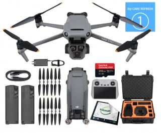 DJI Mavic 3 Pro (DJI RC) + CARE 1 ROK + WALIZKA + DODATKOWY AKU + KARTA 256GB w MAGAZYNIE / DYSTRYBUCJA PL / WYSYŁKA GRATIS / RATY 0% / LEASING