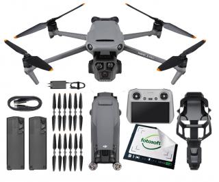 DJI Mavic 3 Pro (DJI RC) + Dodatkowy Akumulator w MAGAZYNIE / DYSTRYBUCJA PL / WYSYŁKA GRATIS / RATY 0% / LEASING