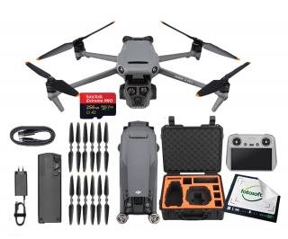 DJI Mavic 3 Pro (DJI RC) + KARTA 256GB + WALIZKA w MAGAZYNIE / DYSTRYBUCJA PL / WYSYŁKA GRATIS / RATY 0% / LEASING