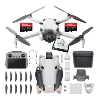 DJI Mini 4 Pro (RC-2) Fly More Combo + 2x Karta 64GB - SPRAWDŹ NA STRONIE - DYSTRYBUCJA PL / WYSYŁKA GRATIS / RATY 0% / LEASING