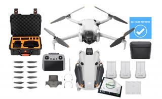 DJI Mini 4 Pro (RC-2) Fly More Combo + Walizka Sunnylife + Care Refresh 1 Rok / WYSYŁKA GRATIS / RATY 0% / LEASING