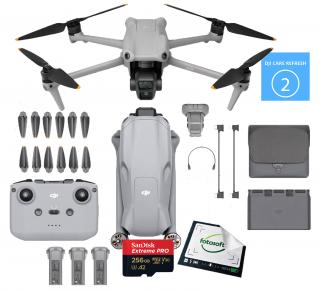 Dron DJI Air 3 Fly More Combo (RC-N2) + Care Refresh 2 Lata + Karta 256GB / WYSYŁKA GRATIS / RATY 0% / TEL. 500 005 235