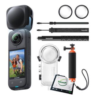 Insta360 X4 Invisible Dive Bundle - DOBIERZ AKCESORIA NA STRONIE / WYSYŁKA GRATIS / DYSTRYBUCJA PL / RATY 0% / LEASING