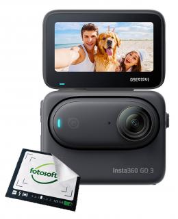 Kamera sportowa Insta360 GO 3 (128GB) (Czarna) DYSTRYBUCJA PL / WYSYŁKA GRATIS / RATY 0% / LEASING