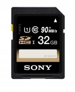 Karta pamięci Sony SDHC 32 GB 90mb/s UHS-1 Class10 / WYSYŁKA GRATIS / DYSTRYBUCJA PL / RATY 0% / LEASING