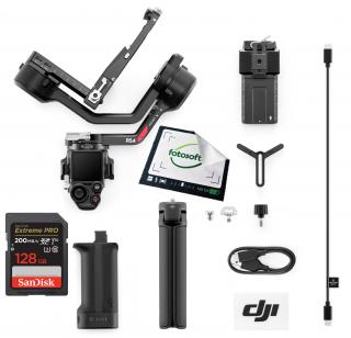 Stabilizator DJI RS4 + KARTA 128GB 200/90 / WYSYŁKA GRATIS / DYSTRYBUCJA PL / RATY 0% / LEASING