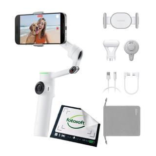 Stabilizator Insta360 Flow 2 Pro Creator Bundle (biały) / WYSYŁKA GRATIS / DYSTRYBUCJA PL / RATY 0% / LEASING