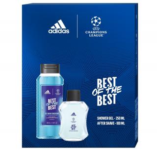 Adidas Champions League Star Zestaw woda toaletowa 50 ml + zel pod prysznic 250 ml