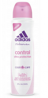 Adidas Control Ultra Protection Cool  Care For Women Antyperspirant Spray Damski 150ml
