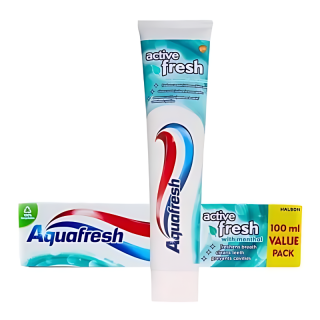 Aquafresh Active Fresh Odświeżająca Pasta do Zębów 100ml