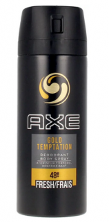 Axe GOLD TEMPTATION deodorant w spray'u dla mężczyzn 150ml