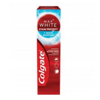 Colgate Max White Stain Protect + White Booster, pasta do zębów, 75 ml