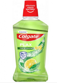 Colgate Plax Płyn do płukania jamy ustnej TeaLemon o smaku zielonej herbaty i cytryny 500 ml