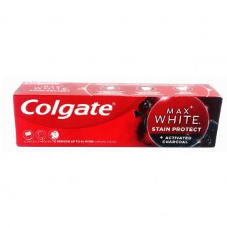 Colgate Stain Protect + Activated Charcoal Pasta do zębów z aktywnym węglem 75 ml