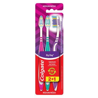 Colgate szczoteczka ZigZag Medium 3szt