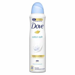 Dove Cotton Soft moisturising cream 48h dezodorant spray 150ml.