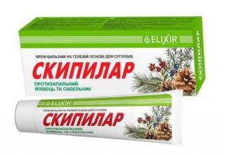 Eliksir krem-balsam na stawy z jałowcem i pięciornikiem Skipilar 75ml