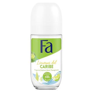 Fa Caribe Limones  antyperspirant damski roll-on 50ml