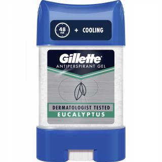 GILLETTE Eucalyptus antyperspirant Nawilżający żel męski 70ml