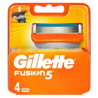 Gillette Fusion5 Ostrza Wymienne do Maszynki do Golenia 4 Sztuki