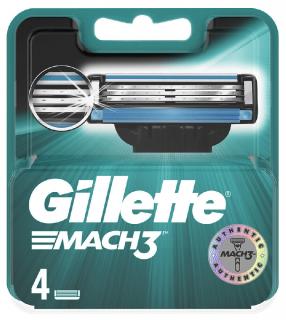 Gillette Mach 3 wkłady do maszynki 4 szt