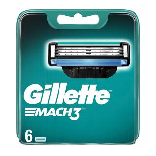 Gillette Mach 3 wkłady do maszynki 6 szt