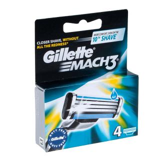 Gillette Mach3 Wkłady 4 sztuki