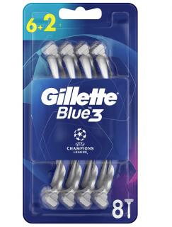 Gillette Maszynki do golenia BLUE3 Comfort 8 sztuk