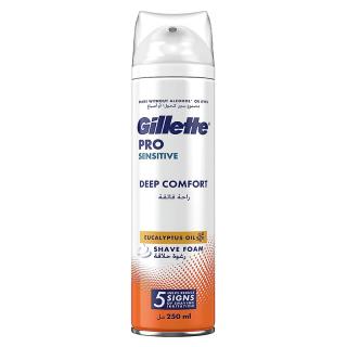 Gillette Pro Sensitive Deep Comfort pianka do golenia 250ml