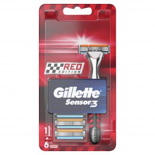 Gillette Sensor 3 Maszynka do golenia + 6 wymiennych wkładów