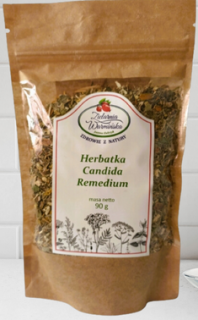Herbatka ziołowa Candida Remedium przeciw grzybom kandydoza,90g