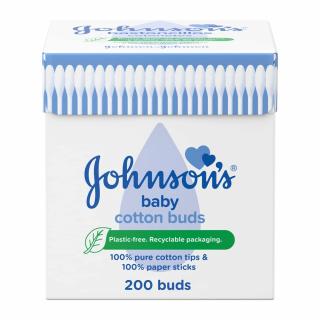 Johnson's Patyczki Kosmetyczne Higieniczne 200szt