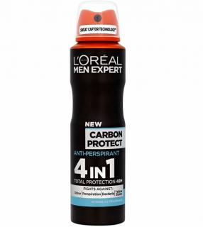 L`Oreal Men Expert Carbon Protect 4w1 Antyperspirant męski spray 150ml