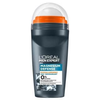 L`Oreal Men Expert Magnesium Defense hipoalergiczny antyperspirant męski Roll-On 50ml