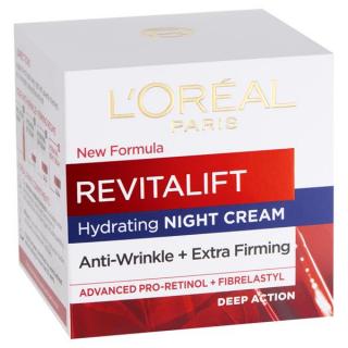 L'OREAL PARIS REVITALIFT Krem przeciwzmarszczkowo-ujędrniający 40+ na noc 50ml