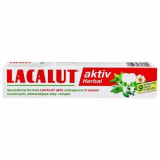 Lacalut Activ Herbal Pasta do zębów 75 ml