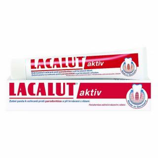 Lacalut Aktiv pasta do zębów zapobiegająca krwawieniu dziąseł 75ml