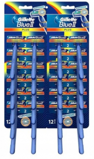 Maszynki Gillette Blue 2 Plus Jednorazowe 24 sztuki PLANSZA
