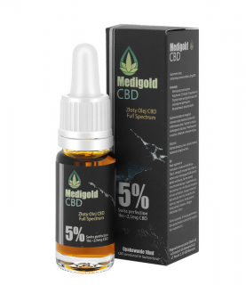 Medigold olejek CBD 5% 10ml