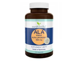 Medverita ALA Kwas Alfa-liponowy 300 mg 120 kapsułek